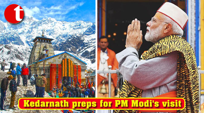 Kedarnath preps for PM Modi’s visit