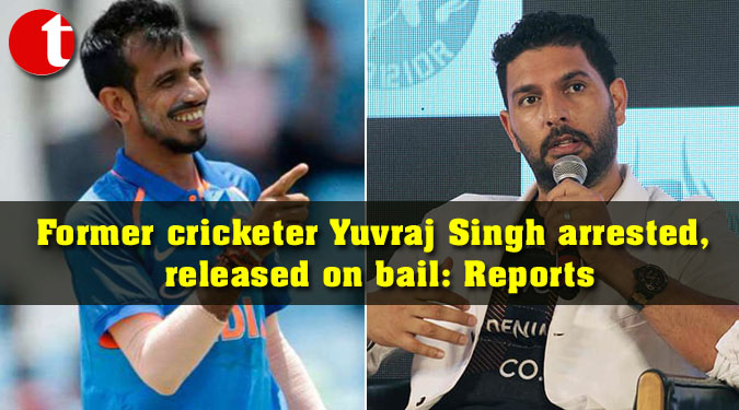 Former cricketer Yuvraj Singh arrested, released on bail: Reports