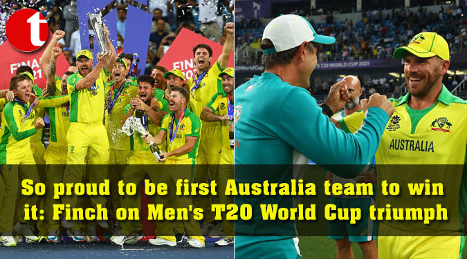 So proud to be first Australia team to win it: Finch on Men's T20 World Cup triumph