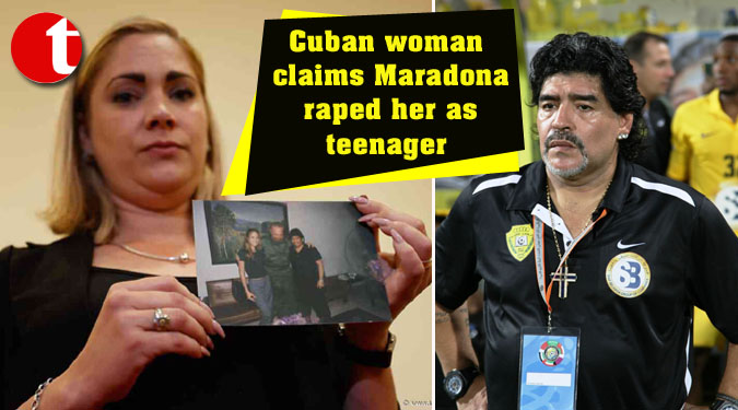 Cuban woman claims Maradona raped her as teenager