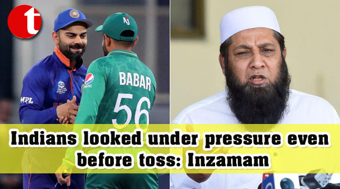 Indians looked under pressure even before toss: Inzamam