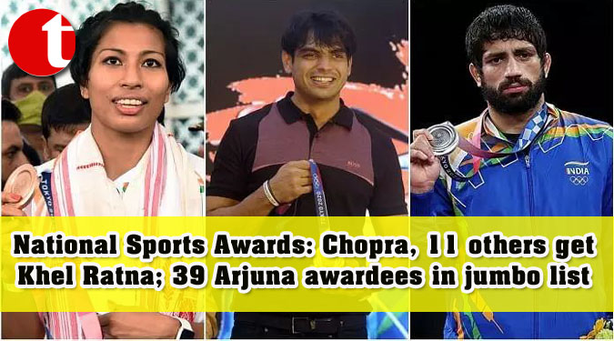 National Sports Awards: Chopra, 11 others get Khel Ratna; 39 Arjuna awardees in jumbo list