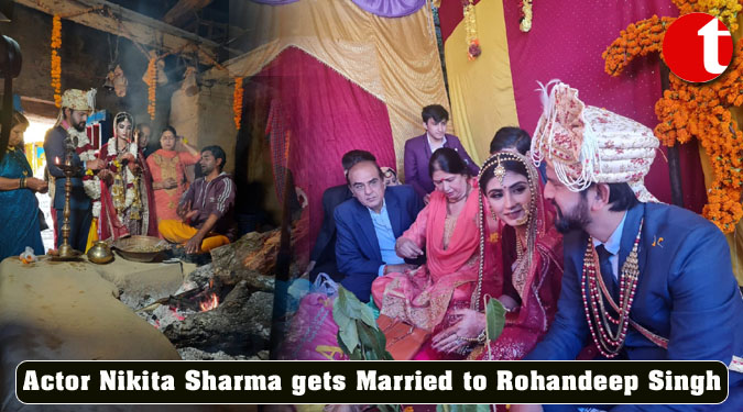 Actor Nikita Sharma gets Married to Rohandeep Singh