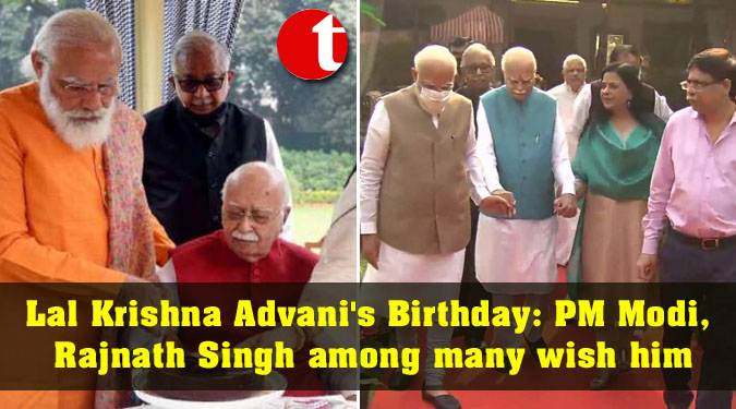 Lal Krishna Advani’s Birthday: PM Modi, Rajnath Singh among many wish him