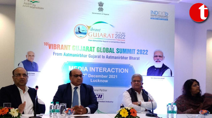 Gujarat minister meets with top industrialists, thought leaders at VGGS 2022 roadshow in Lucknow