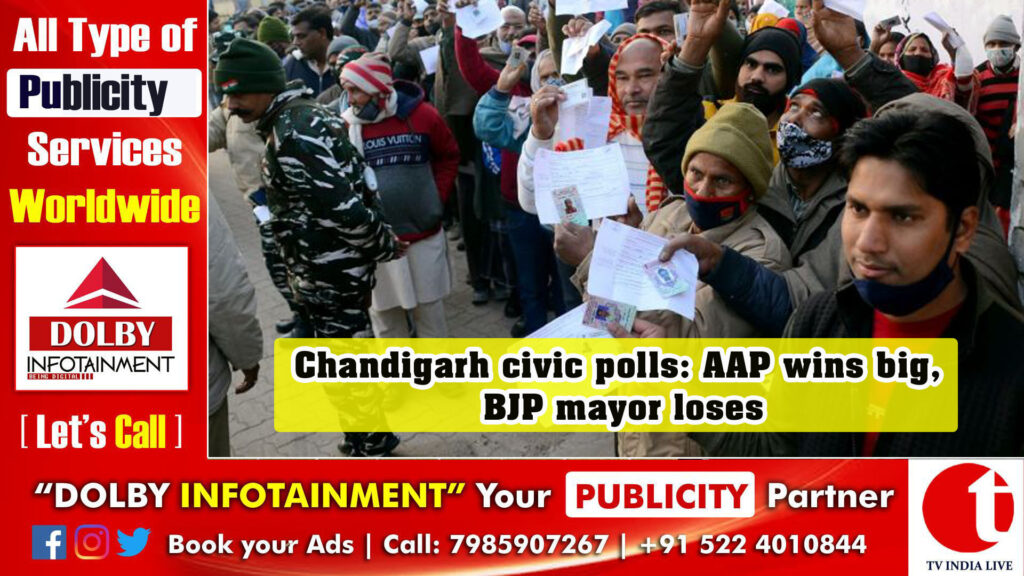 Chandigarh civic polls: AAP wins big, BJP mayor loses