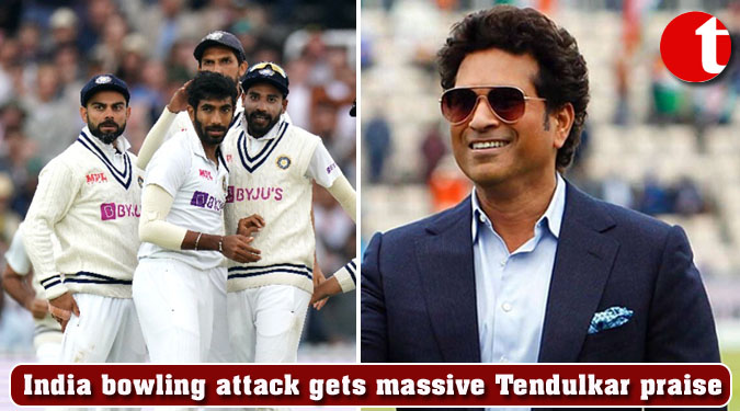 India bowling attack gets massive Tendulkar praise