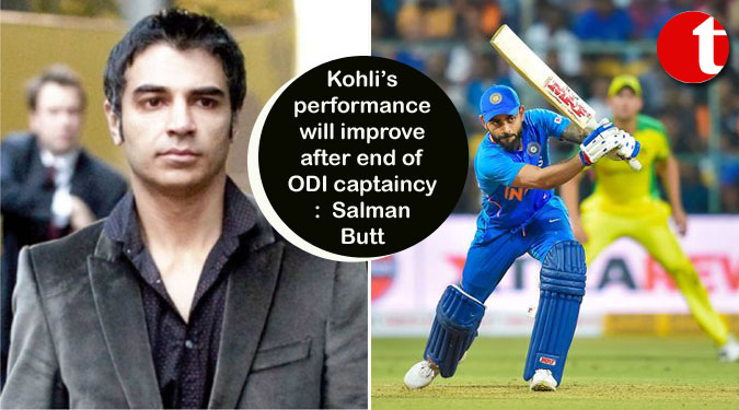 Kohli’s performance will improve after end of ODI captaincy:  Salman Butt