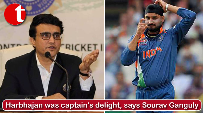 Harbhajan was captain's delight, says Sourav Ganguly