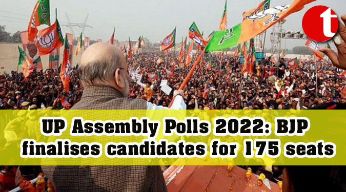 UP Assembly Polls 2022: BJP finalises candidates for 175 seats