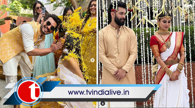 Mouni Roy marries Suraj Nambiar in Goa