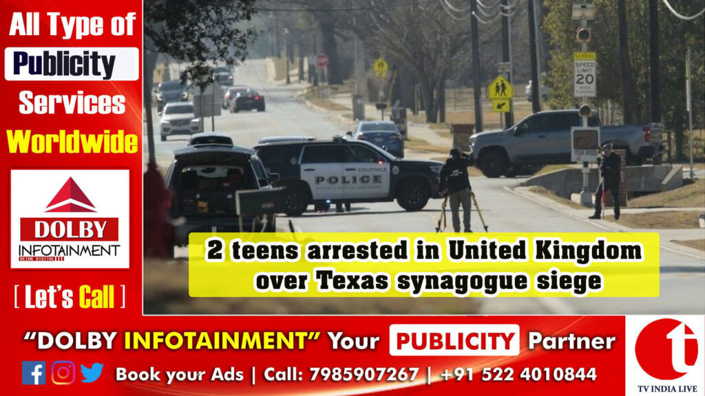 2 teens arrested in United Kingdom over Texas synagogue siege