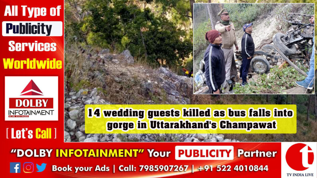 14 wedding guests killed as bus falls into gorge in Uttarakhand’s Champawat