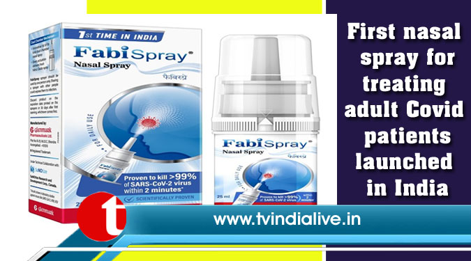 First nasal spray for treating adult Covid patients launched in India