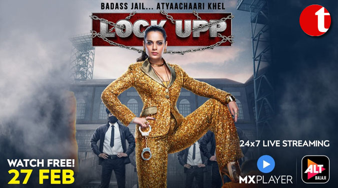 Kangana looks bold, and glamorous in her first look from fearless reality show Lock Up