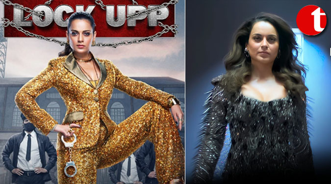 Kangana slays it, cracking her baton in the teaser of fearless reality show Lock Upp