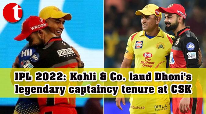 IPL 2022: Kohli & Co. laud Dhoni's legendary captaincy tenure at CSK