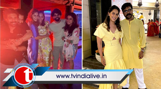 Ram Charan's wife Upasana shares pics of his b'day bash