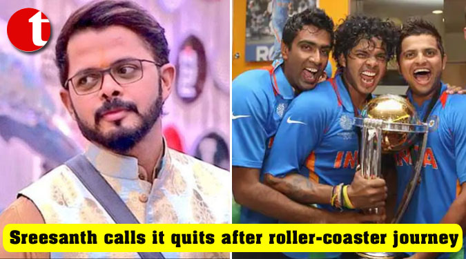 Sreesanth calls it quits after roller-coaster journey
