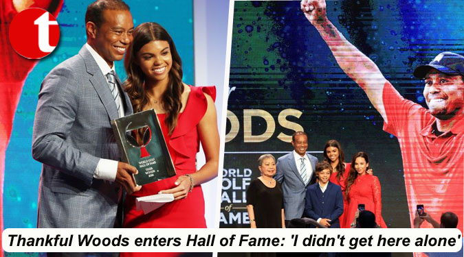 Thankful Woods enters Hall of Fame: ‘I didn’t get here alone’