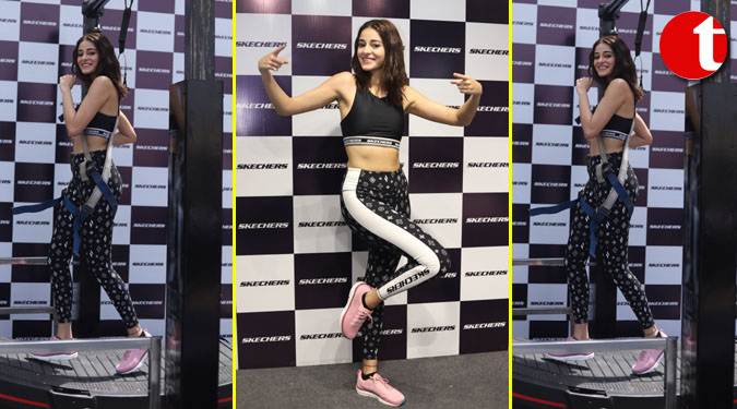 Actress Ananya Panday Helps Kick-start the Skechers GO RUN Beat My Speed Challenge in Lucknow