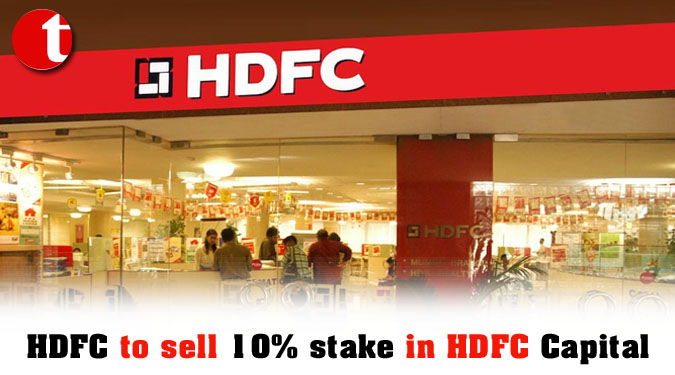 HDFC to sell 10% stake in HDFC Capital