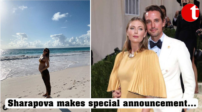 Sharapova makes special announcement...