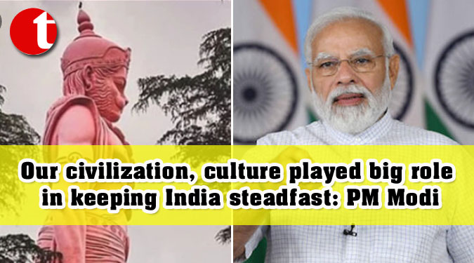 Our civilization, culture played big role in keeping India steadfast: PM Modi