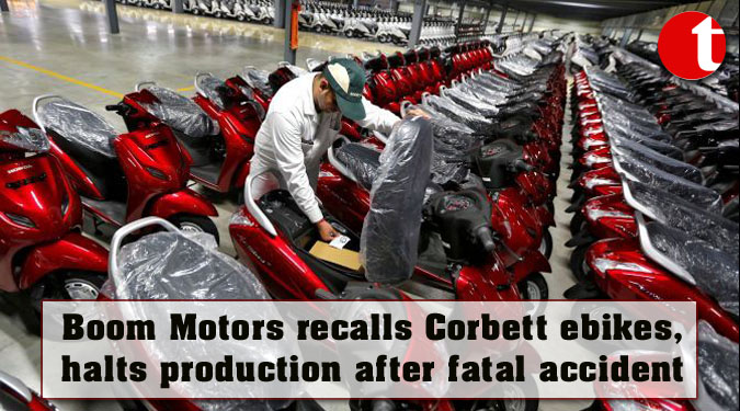 Boom Motors recalls Corbett ebikes, halts production after fatal accident