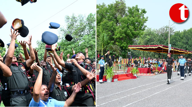 Ceremonial Parade of Medical Officers Basic Course-238 (MOBC-238) Held at Officers Training College, AMC Centre & College, Lucknow