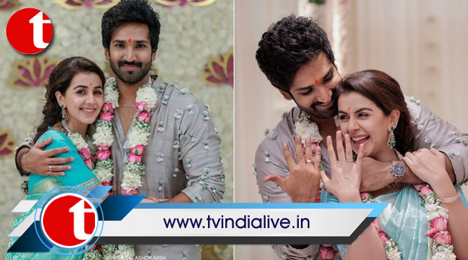 Aadhi and Nikki's wedding ceremony kicks off with blingy 'haldi' function