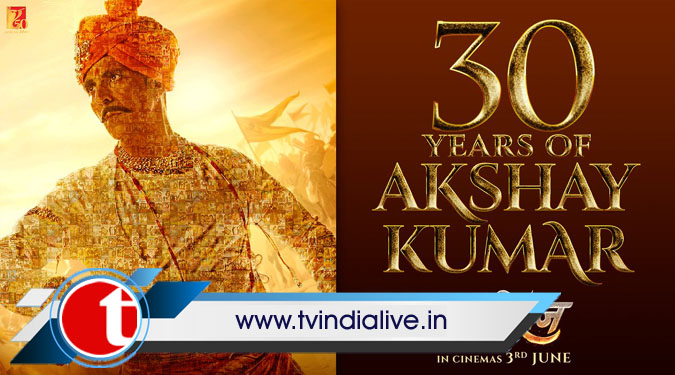 Akshay completes 30 years in cinema, YRF celebrates with special 'Prithviraj' poster
