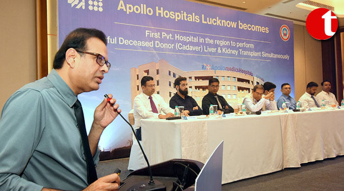 Other than NCR, Apollomedics is the only private hospital in UP where transplantation of all organs is allowed