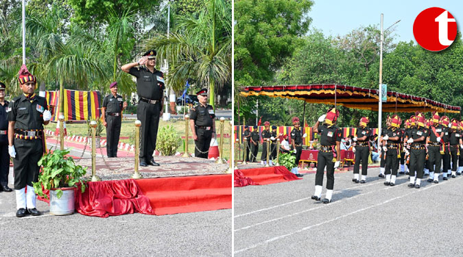 Ceremonial Parade of Senior Cadre Course -03 Held at Officers Training College, AMC Centre & College, Lucknow