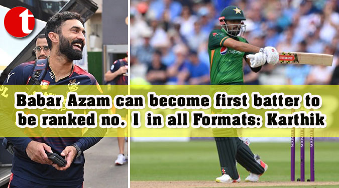 Babar Azam can become first batter to be ranked no. 1 in all Formats: Karthik