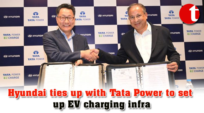 Hyundai ties up with Tata Power to set up EV charging infra