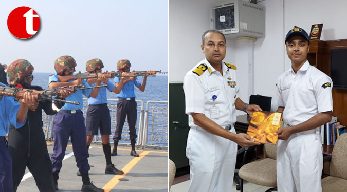 NCC Cadet from Uttar Pradesh Successfully completes foreign development with Navy