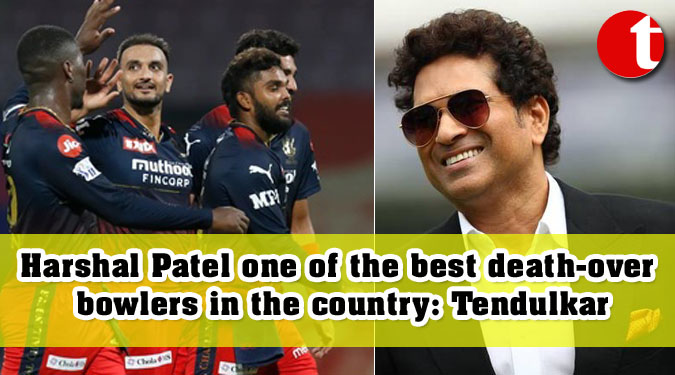 Harshal Patel one of the best death-over bowlers in the country: Tendulkar
