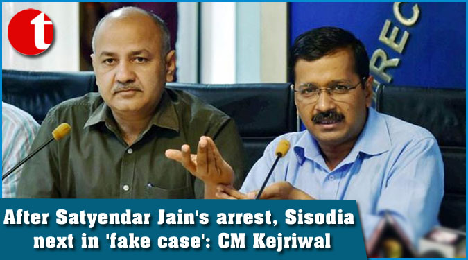 After Satyendar Jain’s arrest, Sisodia next in ‘fake case’: CM Kejriwal