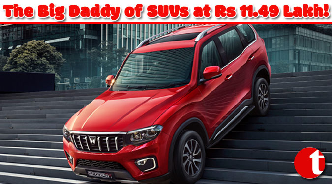 The Big Daddy of SUVs at Rs 11.49 Lakh!