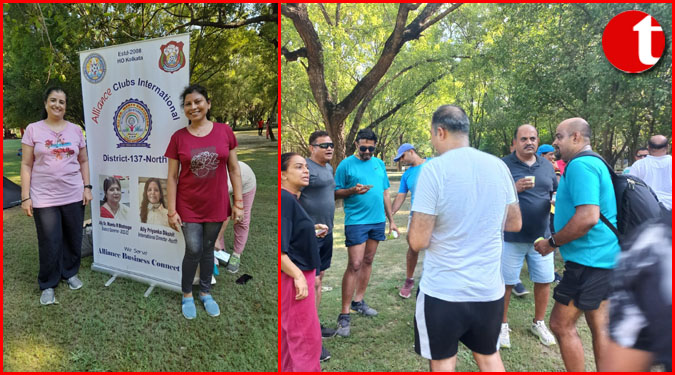 Fitness Sunday session was organised at Lohia Park, Gomti Nagar