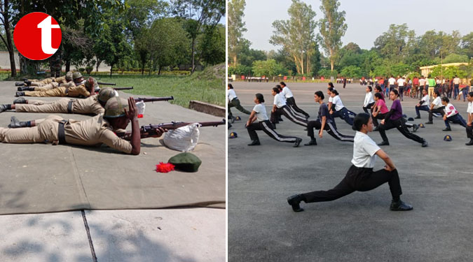 Combined Annuel Training NCC Camp-218 of 64 UP Battalion NCC Lucknow