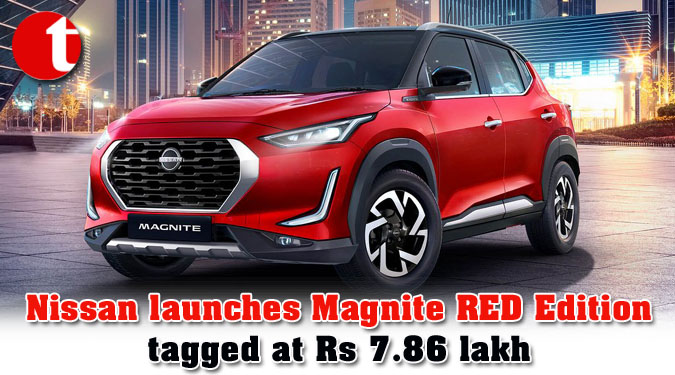 Nissan launches Magnite RED Edition tagged at Rs 7.86 lakh