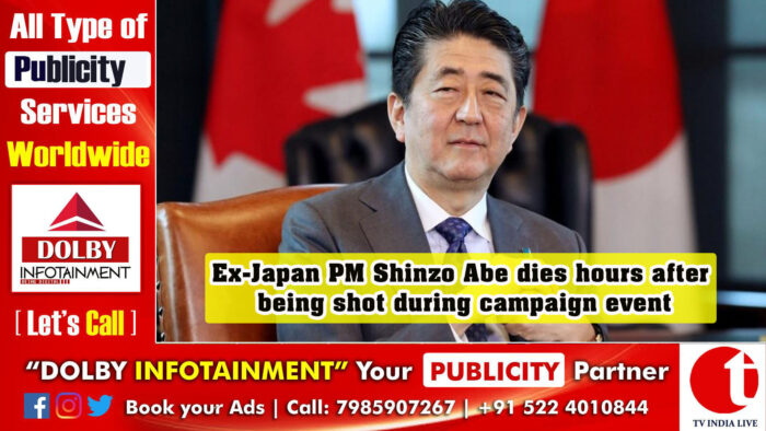 Ex-Japan PM Shinzo Abe dies hours after being shot during campaign event