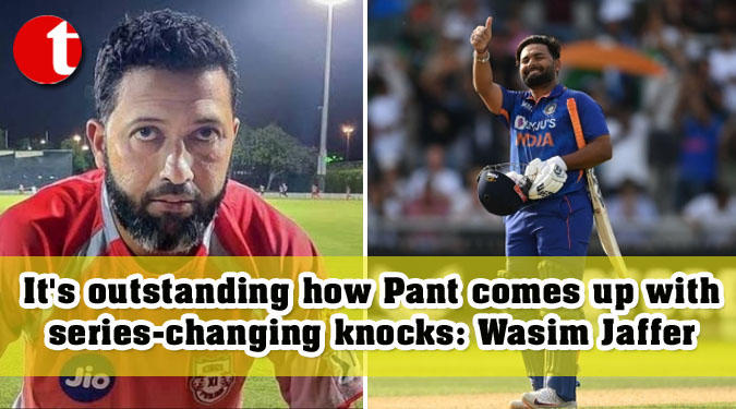 It’s outstanding how Pant comes up with series-changing knocks: Wasim Jaffer