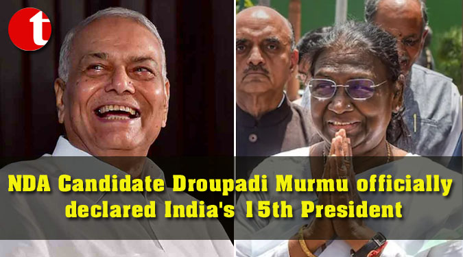 NDA Candidate Droupadi Murmu officially declared India’s 15th President