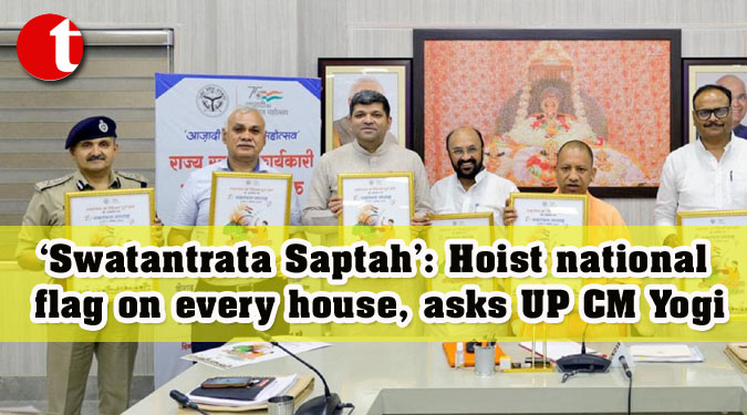 ‘Swatantrata Saptah’: Hoist national flag on every house, asks UP CM Yogi