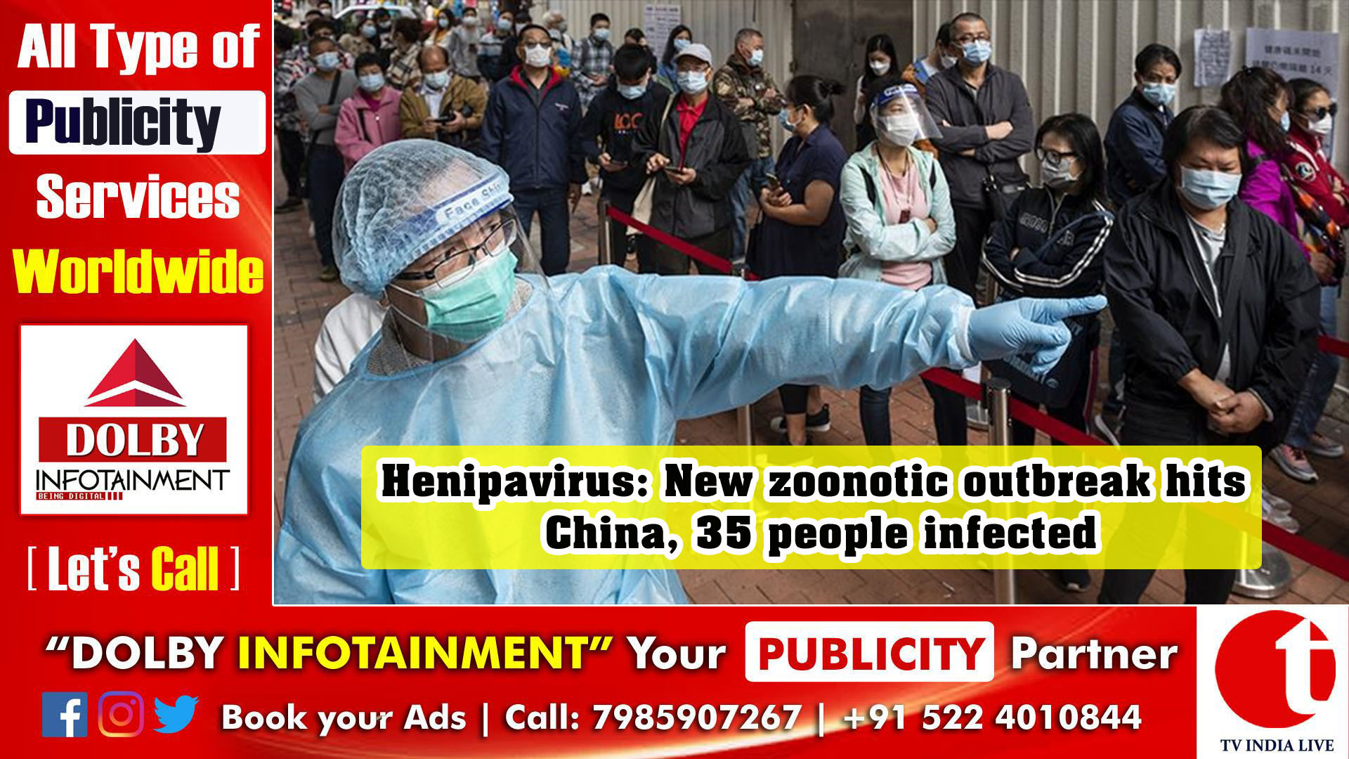 Henipavirus: New zoonotic outbreak hits China, 35 people infected