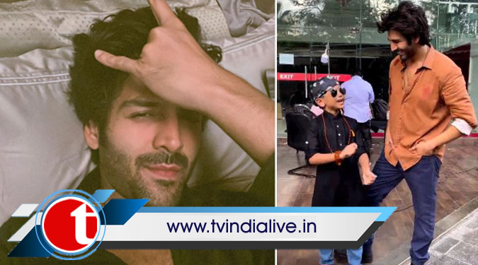 Kartik Aaryan has an adorable fan moment with little ‘Rooh Baba’
