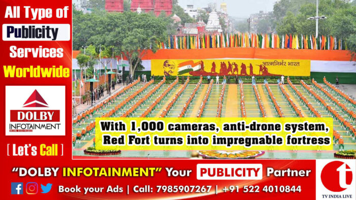 With 1,000 cameras, anti-drone system, Red Fort turns into impregnable fortress